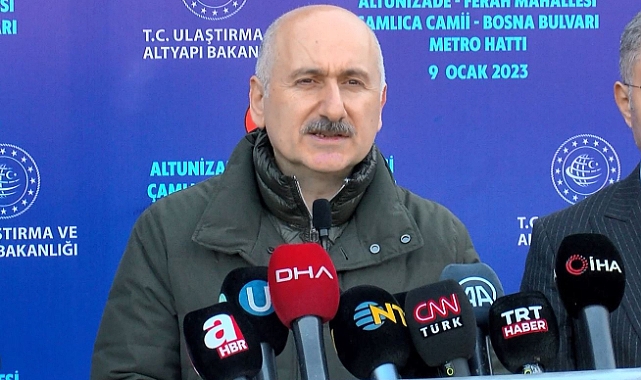 'Türkiye'nin dört bir yanında Ulaştırma ve Altyapı Bakanlığı fırtınası esecek'