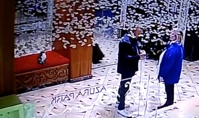 Utandıran olay: Kendi halindeki kediye tekme attı