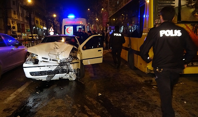 Yeni yılın ilk kazası Bursa'dan!