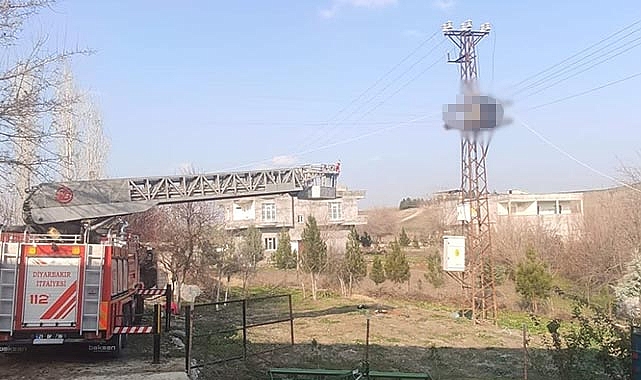 Yüksek akıma kapılan usta can verdi