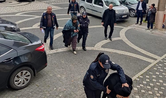 Zehir taciri gelin kaynana yakalandı