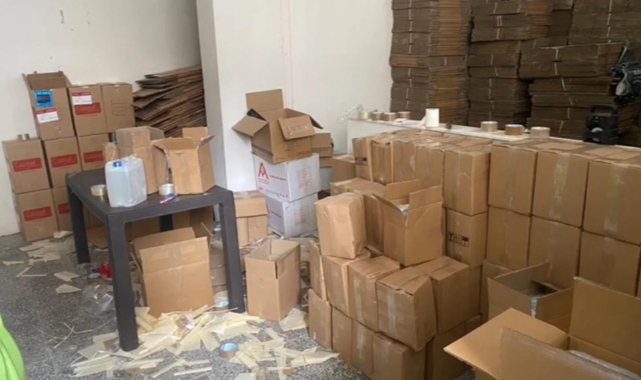 1 ton sahte alkolü dezenfektan görünümünde satacaklardı