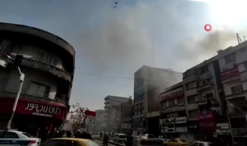 10 katlı binada can alan yangın