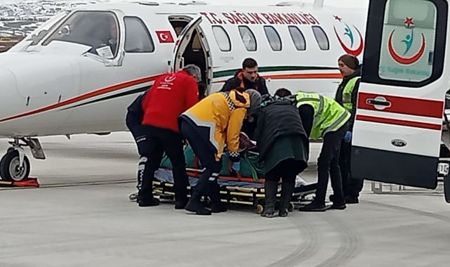 11 gün sonra kurtarılan Aleyna Ankara'ya götürüldü