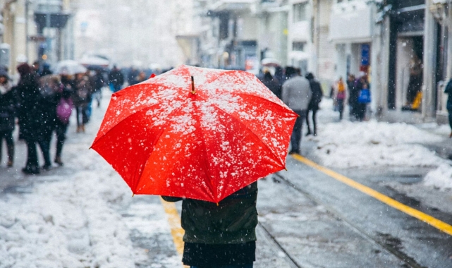 6 il için sarı kodlu kar yağışı uyarısı!
