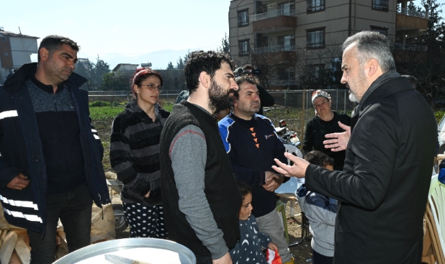 Acı hayata konteynerde yeni başlangıç