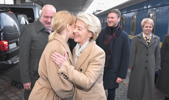 Avrupa Komisyonu Başkanı Leyen'den Kiev ziyareti