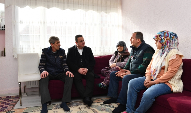 Başkan Kanar’dan Kara ailesine taziye ziyareti