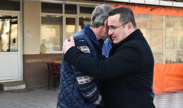 Bursa'da Başkan Kanar’dan Kara ailesine taziye ziyareti