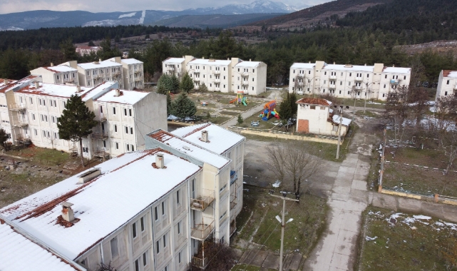 Bursa'da boş lojmanlar depremzedelere yuva oluyor
