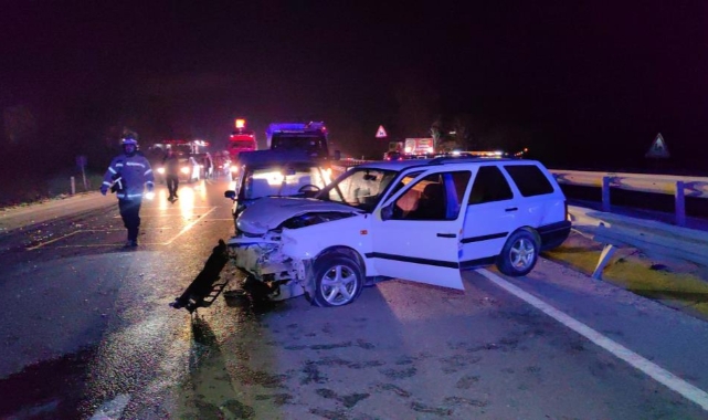 Bursa'da korkutan kaza: 3'ü çocuk 6 yaralı