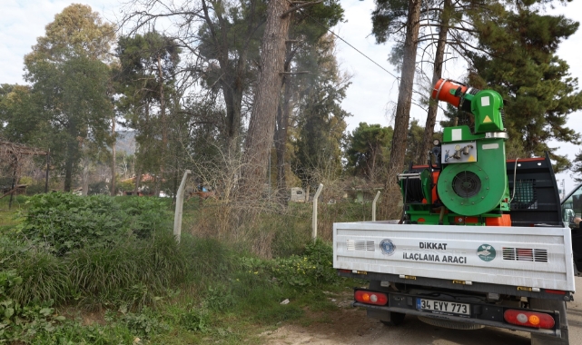 Bursa ekibi Hatay’da uçkunla mücadeleye başladı