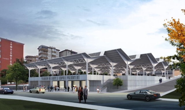 Bursa Yıldırım Bağlaraltı'na modern pazar yeri
