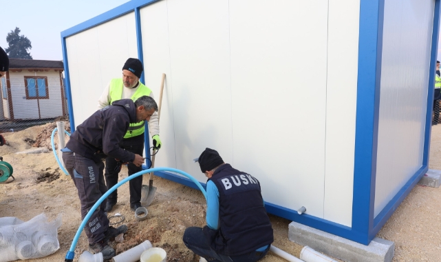 BUSKİ Hatay’da gece gündüz çalışıyor