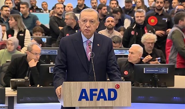 Cumhurbaşkanı Erdoğan can kaybını açıkladı...