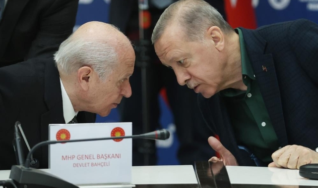 Cumhurbaşkanı Erdoğan ve Devlet Bahçeli Hatay'da