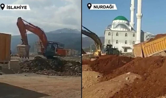 Deprem bölgesinde ilk kazma vuruldu