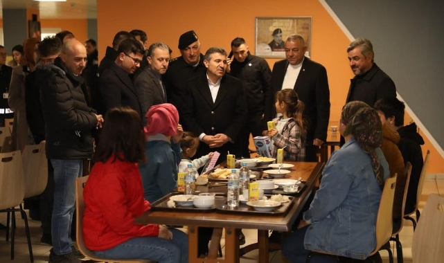 Depremzedeler Düzce'de barınıyor