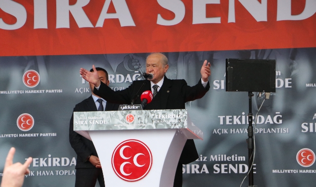 Devlet Bahçeli: "6'lı Masa ortadan çatlamıştır"