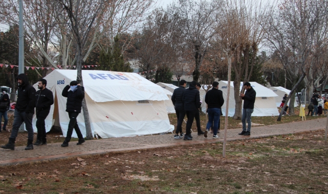 Diyarbakır’da çadır kentler kuruldu