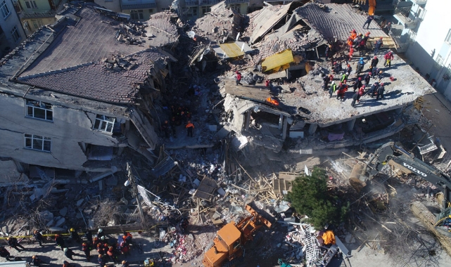 Elazığ da afet bölgesi içerisinde!