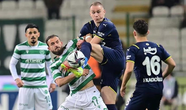 Fenerbahçe - Konyaspor maçı ertelendi