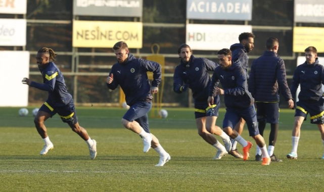 Fenerbahçe maç hazırlıklarını tamamladı