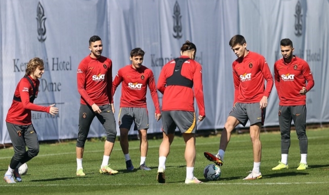 Galatasaray'da hazırlıklar devam ediyor