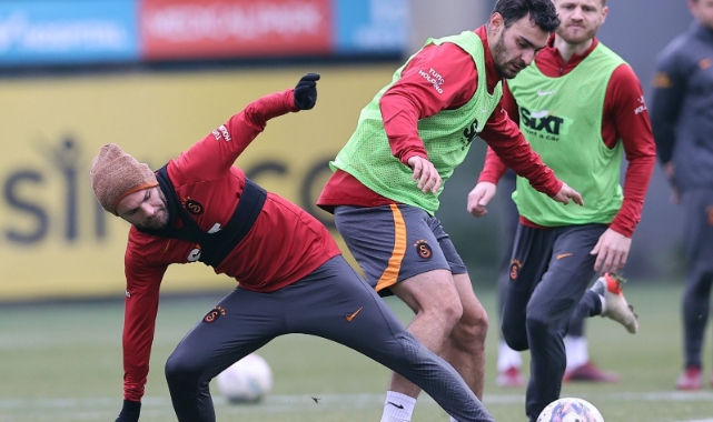 Galatasaray'da Trabzonspor maçı hazırlıkları sürüyor