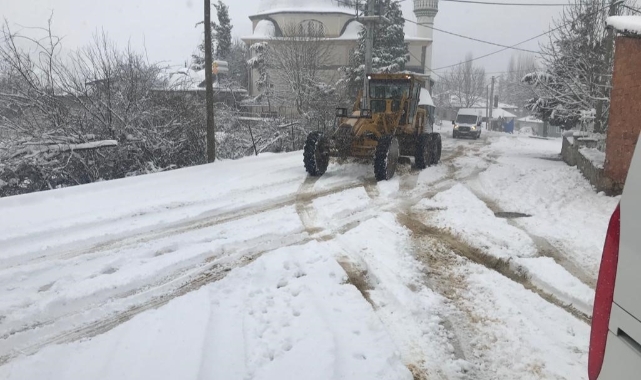 Gürsu Belediyesi kar mesaisine başladı