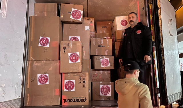 Gürsu deprem bölgesi için tek yürek oldu