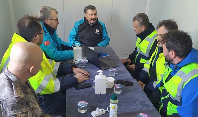 Hatay’daki Bursa ekibine Bakan morali