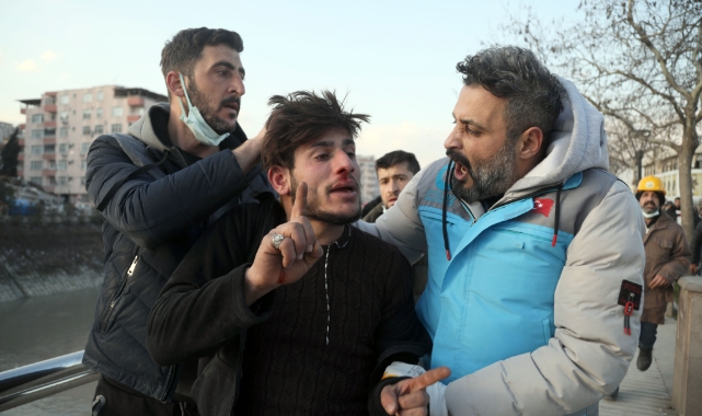 Hırsızlık şüphelisine sert tepki