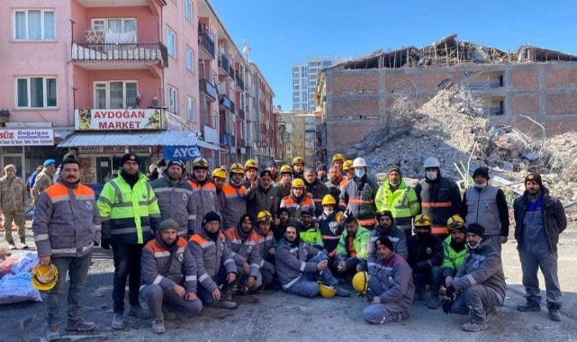 İnegöl Belediyesi Arama Kurtarma ekipleri görevini tamamladı
