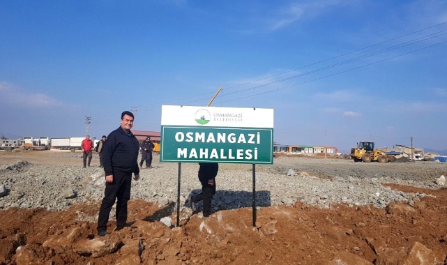 İslahiye’ye Osmangazi mahallesi