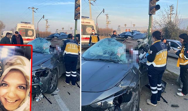 Bursa'da feci kaza!