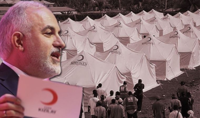 Kızılay başkanından çadır açıklaması!