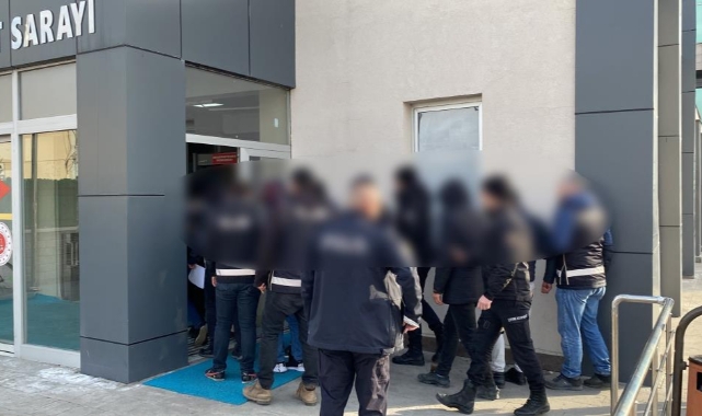 ‘Kökünü Kurutma’ operasyonu: 22 kişi adliyeye sevk edildi