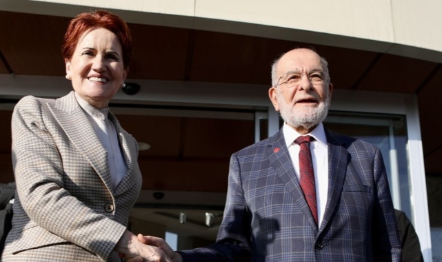 Meral Akşener ve Temel Karamollaoğlu görüştü
