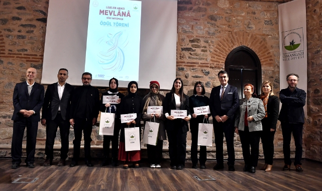 Mevlana Şiir Yarışması’nda ödüller sahiplerini buldu