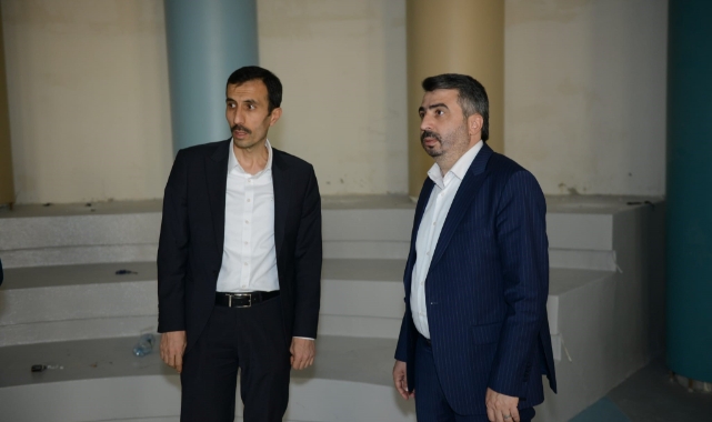 Mimar Sinan Çocuk Kütüphanesi'nde çalışmalar devam ediyor