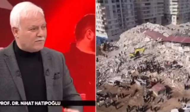 Nihat Hatipoğlu: "Kader bu değil kader tedbir almaktır"