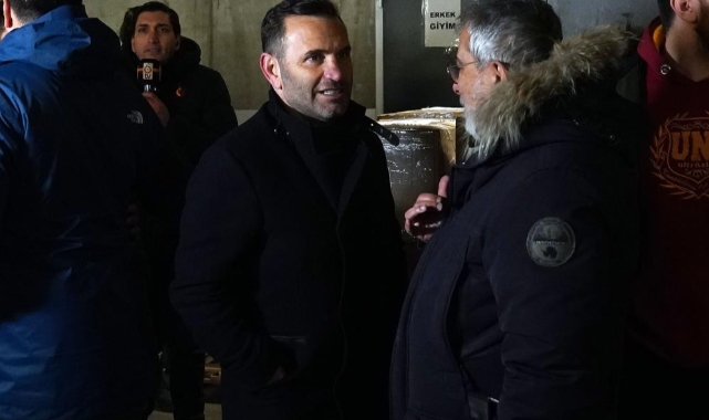 Okan Buruk'tan yardım çalışmalarına destek
