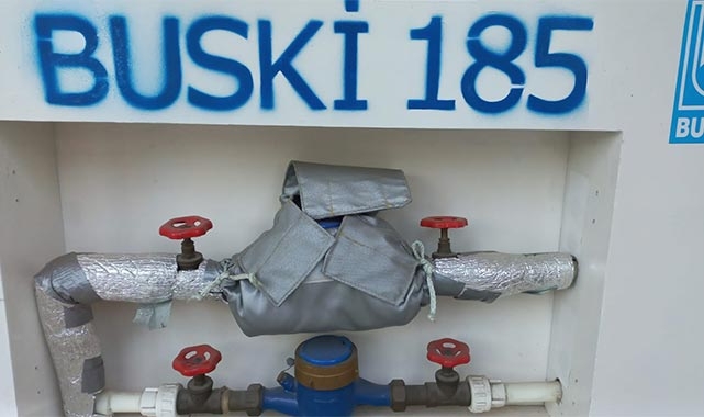 BUSKİ’den sayaçlara ‘don’ uyarısı