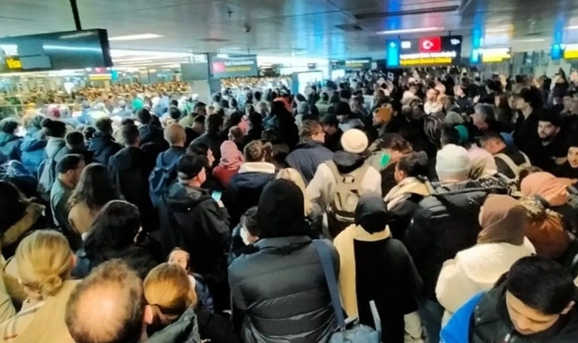 Sabiha Gökçen'de elektrik kesintisi yaşandı