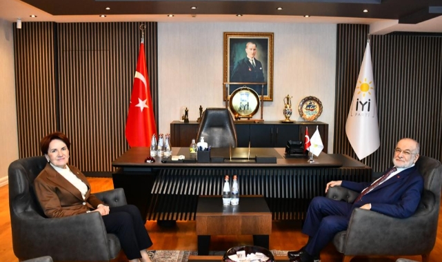 Temel Karamollaoğlu'ndan Akşener'e ziyaret!
