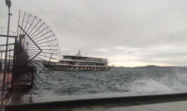 Vapur seferlerine hava engeli
