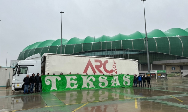Yeşil beyazlı taraftarlardan 17. TIR'ı yola çıkartıyor