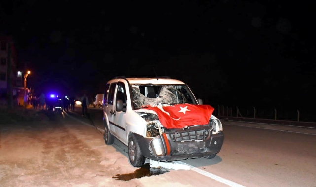 Yol kenarında yürürken canından oldu