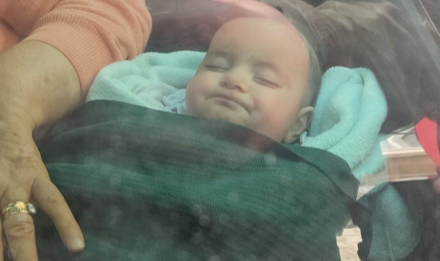 Yusuf bebek ve ailesi 36 saat sonra kurtarıldı